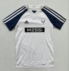 アディダスadidas サッカー フットサル ウェア メッシ 140 白