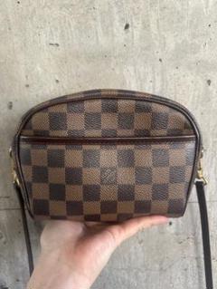 LOUISVUITTON ショルダーバッグ ダミエ ポシェット　イパマネ