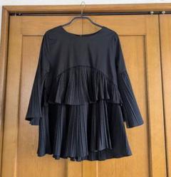 【未着用品】七分袖プリーツブラウスのサムネイル