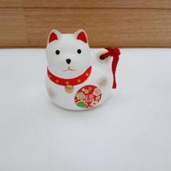 犬 置き物 土鈴 干支 縁起物 戌 イヌ 福鈴 陶器 かわいい