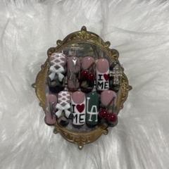 ネイルチップ ハンドメイド 海外風