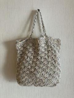 ハンドメイド　手編み　バック
