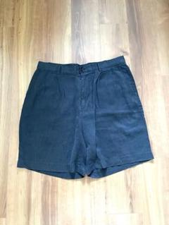 90年代vintage silk linenショーツ黒 NAUTICA 菅田将暉のサムネイル