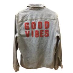 GOOD VIBES デニムシャツ ジャケット