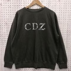 CDZ カモフラ迷彩ロゴ プリント スウェット トレーナー ストリート