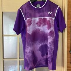 YONEX バドミントン シャツ 紫色 L