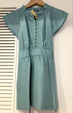 【美品】BCBG MAXAZRIA ブラウス シルク フリルトリム