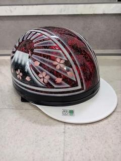 カスタムコルク半　Candyレッドラップ✘白富士日章　七色ラメ　文字変更無料 カスタムコルク半 黒ラップ✘Candyレッドラップ富士日章 七色