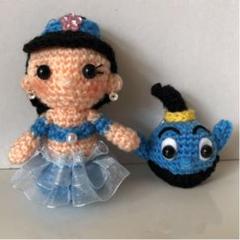 ジャスミン風☆あみぐるみチャーム