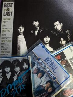 世良公則　ツイスト　TWIST　レコード　ベスト　LP2枚　シングル3枚付　昭和