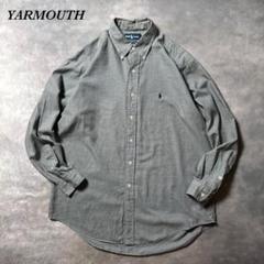 P16 古着80s90s RalphLauren千鳥格子柄YARMOUTHシャツ