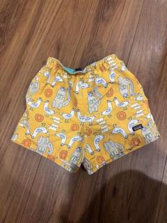 パタゴニア　ショートパンツ　キッズ4t 黄色