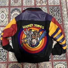 Looney Tunes レザージャケット Sサイズ