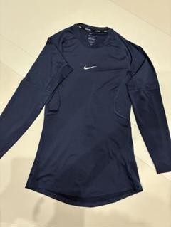 【美品】NIKE Dri-Fit ロングスリーブ ネイビー Sサイズ