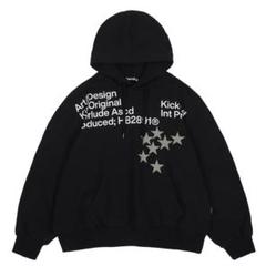 NASTYKICK Int Prty Hoodie ブラック パーカー フーディ NASTYKICK Int Prty Hoodie ブラック パーカー フーディ - メルカリ