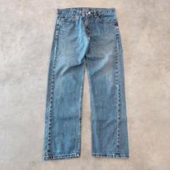 リーバイス505 Levis W34 ブルーデニム ボトム 青 古着 15026