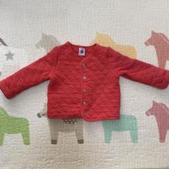 PETIT BATEAU キルティングアウター 18m 80