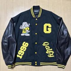 GALFY スタジャン 1996年 犬刺繍ボタンが一つとれています。
