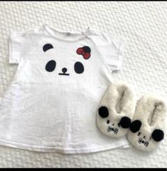 パンダTシャツとスリッパセット アドベンチャーワールド　パンダ好き