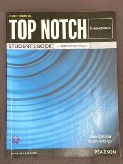 TOP NOTCH STUDENT'S BOOK 第3版