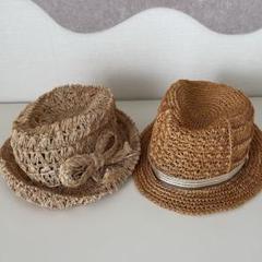 【値下げ中】CA4LA(カシラ) 麦わら帽子 リボン バケハ 完売品】CA4LA♡カシラ✨リボン付き麦わら帽子 ストローハット