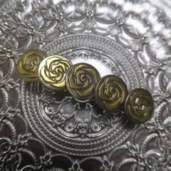 ハンドメイド　バレッタ