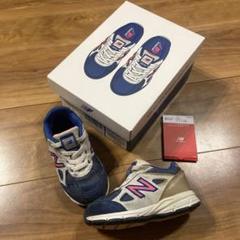 KITH New Balance IV990 KH3キッズシューズ