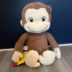 おさるのジョージ 赤いほっぺ L ぬいぐるみ