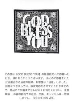 GOD BLESS YOU BANDANA バンダナ