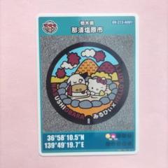 栃木県　マンホールカード