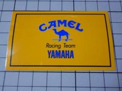 正規品 CAMEL YAMAHA ステッカー 79×49mm 当時物 ヤマハ
