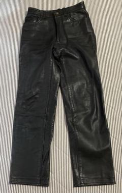 美品　クシタニ　レザーパンツ希少M牛革ブラック 1240101393169_1.jpg