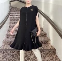 【3連休限定】HYEONバレリーナジレBLACK 3連休限定】HYEONバレリーナジレBLACK
