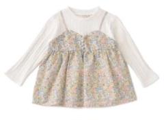 プティマイン☆新品未使用タグ付き花柄チュニック