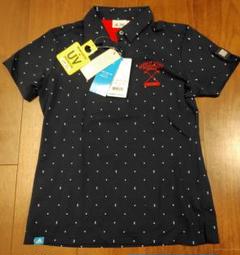 新品　adidas ゴルフシャツ ネイビー新品タグ付き M