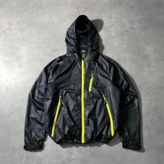 00s Reebok black nylon jacket teck y2k 黒