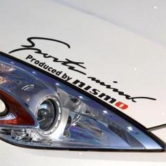 nismo ニスモ Sports mind 防水ステッカー 28cm×8cm