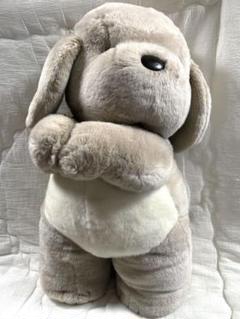 プ*吉様 犬型ぬいぐるみ バンダナ付き　うめ吉くん　特大　レア 激レア希少品BIGうめ吉ぬいぐるみ日本製ビンテージレトロ日本製
