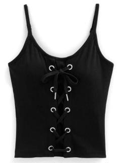 GRL グレイル　カップ付きキャミソール　ブラック