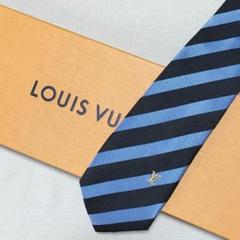 美品 ルイヴィトン Louis Vuitton ネクタイ シルク100%