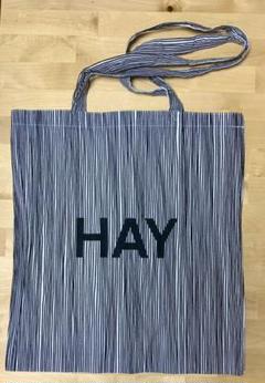 HAY トートバッグ ライン柄 ストライプ エコバッグ ③