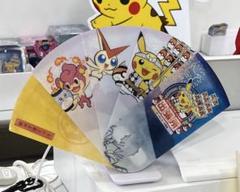 【2008年製/希少/タグ無し】ポケモンセンター限定/非売品 限定品3枚セット】ポケモンセンタートウホク 出張所 購入特典品