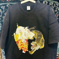ハイデザイン 前衛的 Tシャツ 半袖 ティーシャツ 日本画 芸術 新品未使用