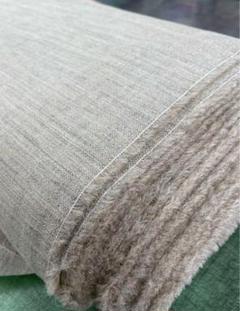 毛芯　1m×110cm ウール100% ベージュ　馬毛　新品未使用