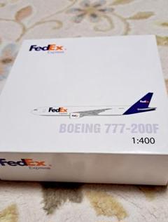 ボーイング777-200F　スケール1/400　FedEx仕様 FedEx Boeing 777F N777FE GeminiJets GJFDX754 Scale 1:400