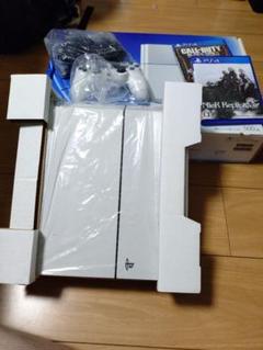 PlayStation 4 ホワイト 本体 コントローラー付き
