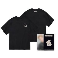ONEW オニュ PERCENT POPUP Tシャツ ブラック トレカ付き - メルカリ