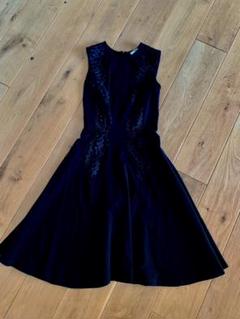 Erdem ブラックワンピース UK6 7号