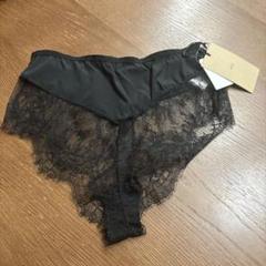 S N°21 黒　ブラック　レース　インナー　下着　ショーツ　パンツ
