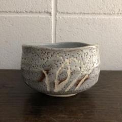 陶芸家　堀一郎　鼠志野　茶盌　茶碗　抹茶碗　茶道具　志野　美濃　瀬戸　共箱 陶芸家 堀一郎 鼠志野 茶盌 茶碗 抹茶碗 茶道具 志野 美濃 瀬戸 共